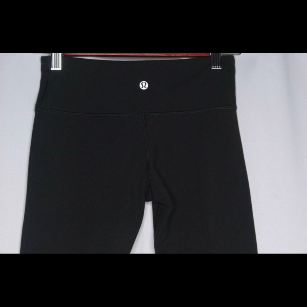 Lululemon Wunder Under Womens Black Leggings